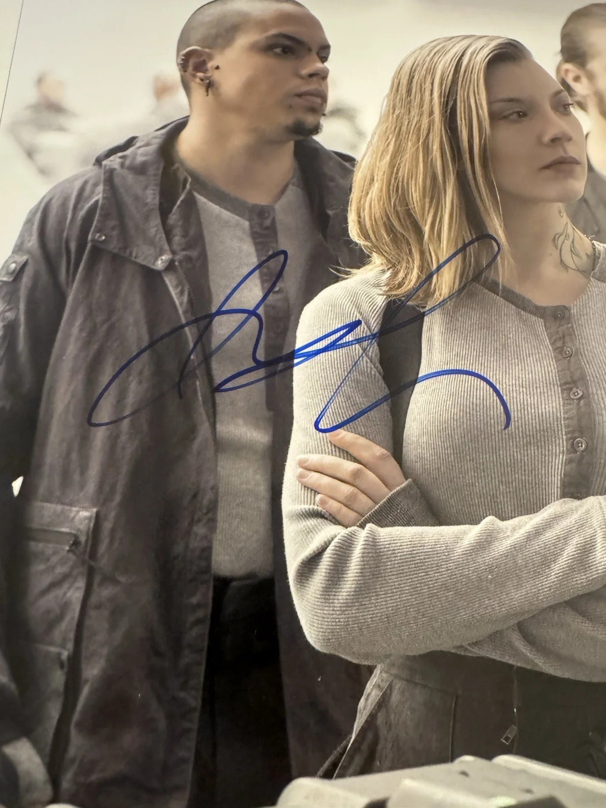 EVAN ROSS Autographed 8x10 Photo SIGNED AUTO Hunger Games Mockingjay, image 2