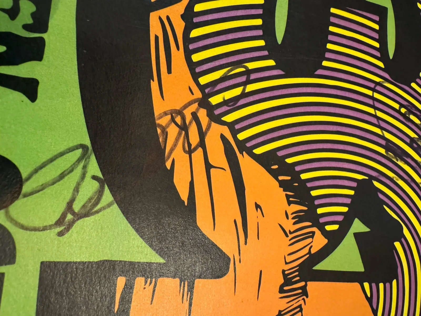 Signed Autographed 311 10/31/2000 Atlanta Poster Halloween Concert VERY Rare, изображение 4