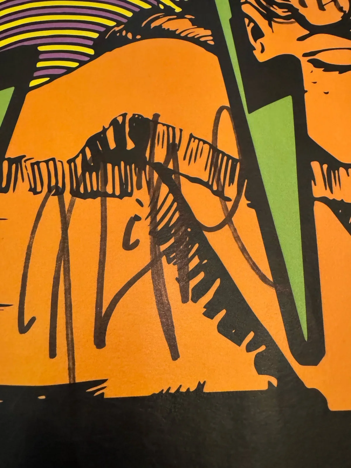 Signed Autographed 311 10/31/2000 Atlanta Poster Halloween Concert VERY Rare, изображение 5