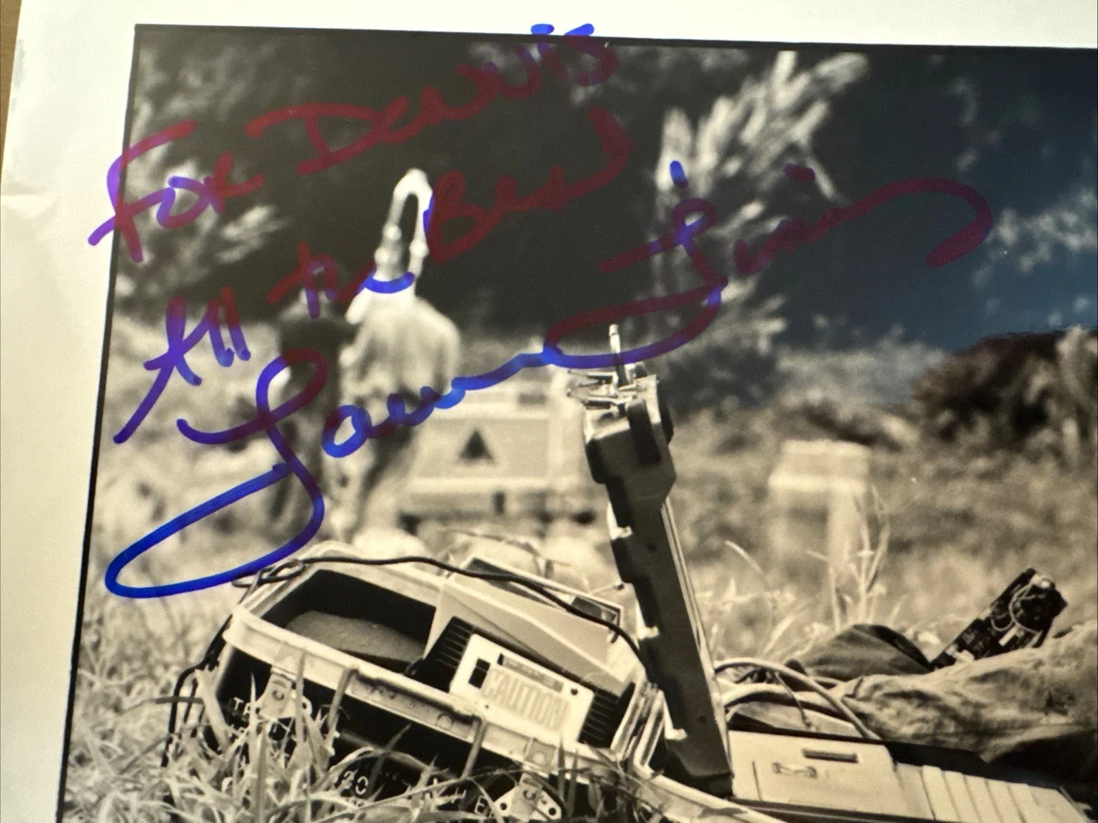 Laura Linney — VTG Laura Linney Hand Signed CONGO Original 8x10" Promo Photo Autograph, image 2