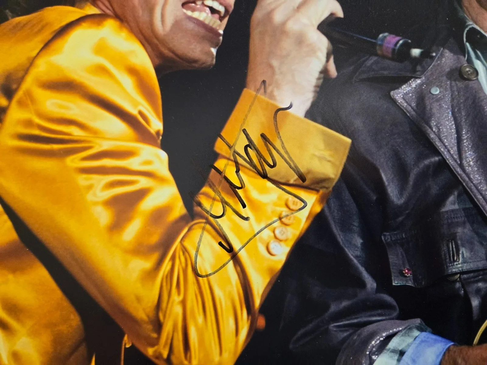 Mick Jagger Keith Richards Signed 16x20 Color Photograph, image 2