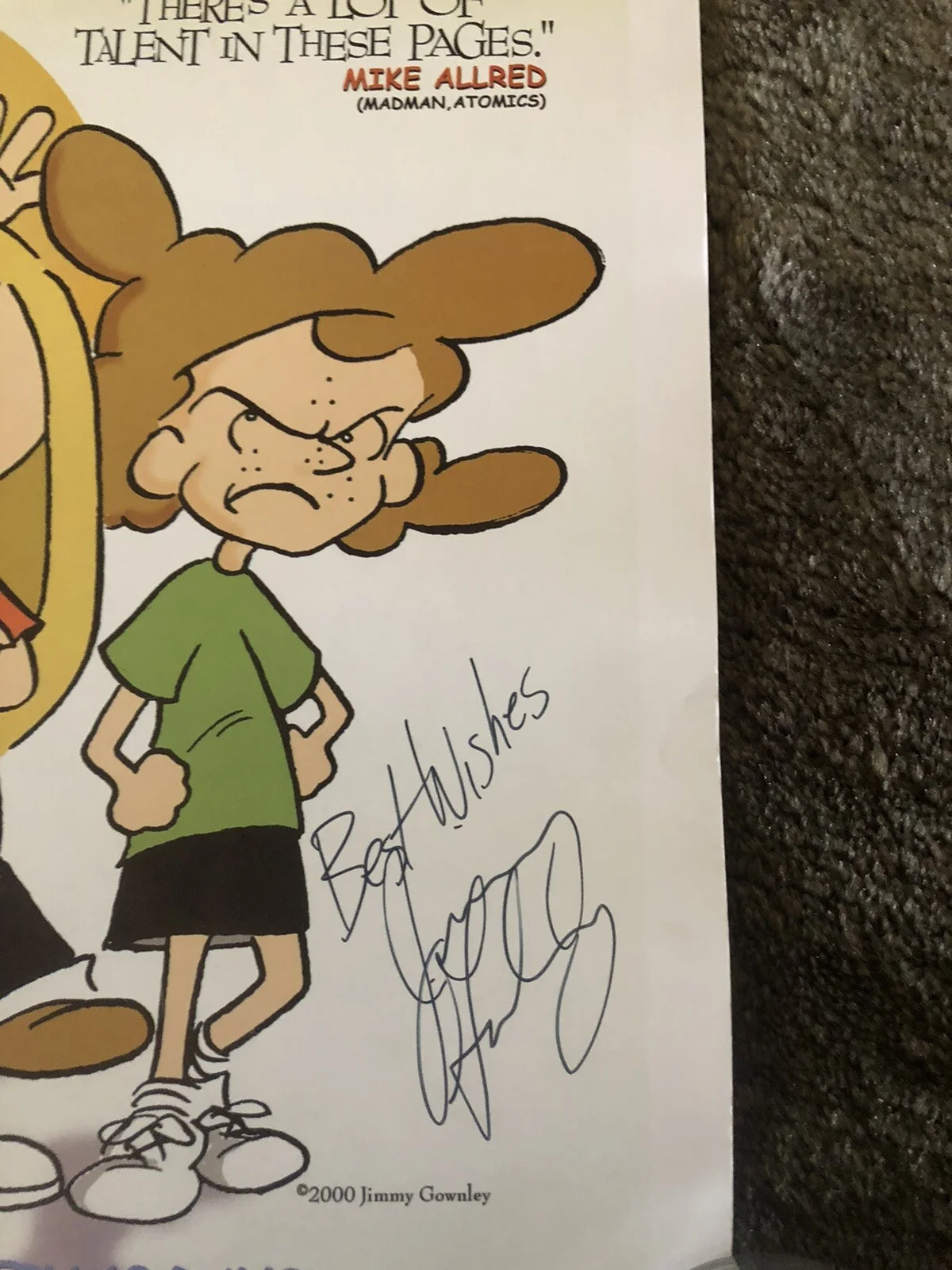 Amelia Rules! Signed Poster by Jimmy Gownley, image 2
