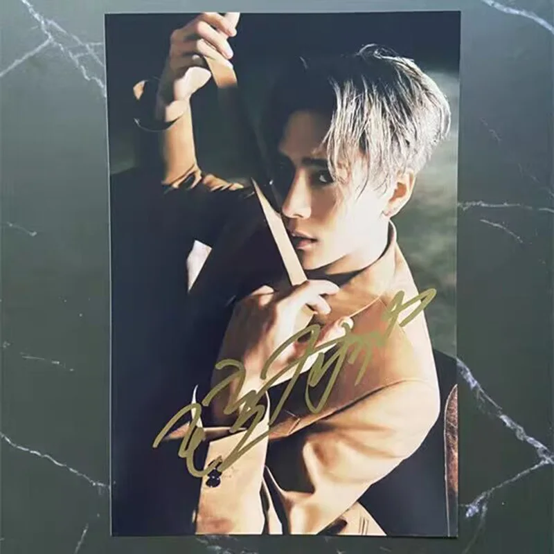 Jackson Wang 王嘉尔 Autographed Signed Photos Collection Photos Card, изображение 3
