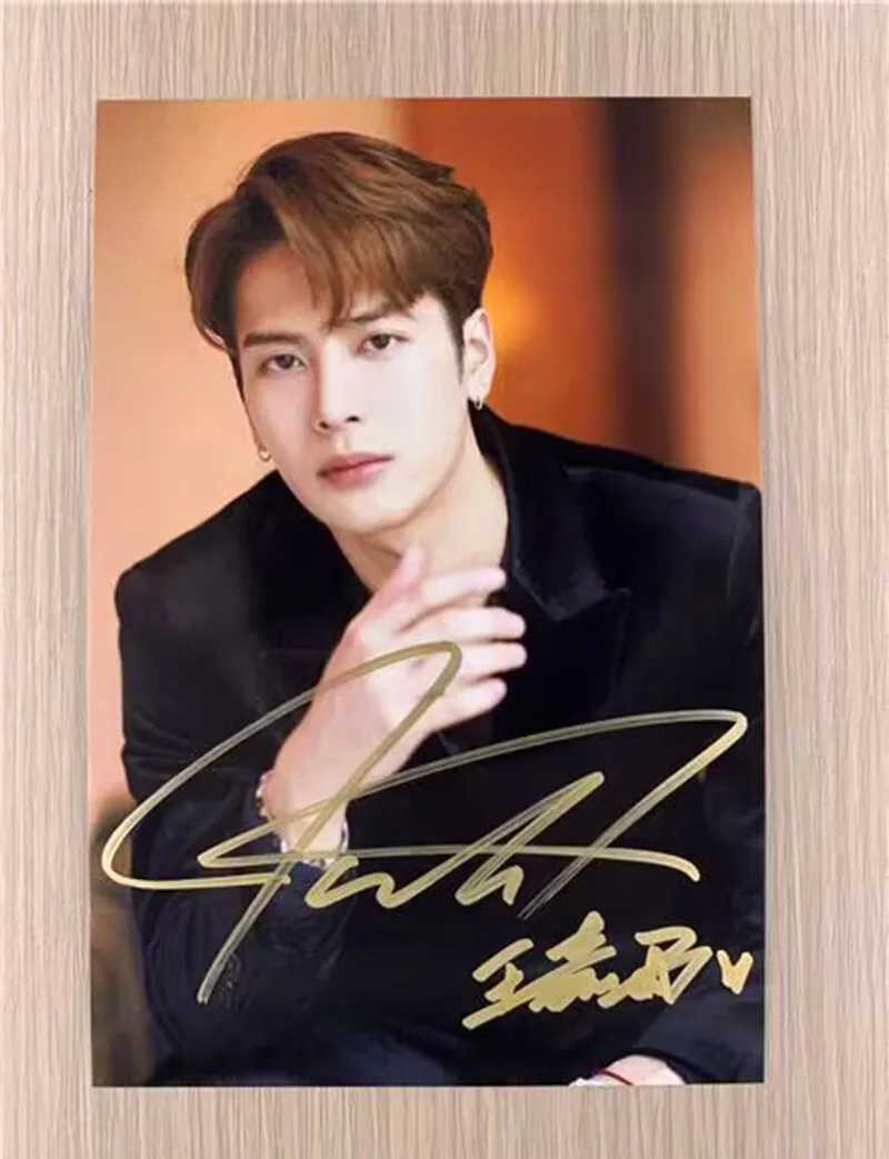 王嘉尔 Jackson Wang Autographed Signed Photo Collection, image 2