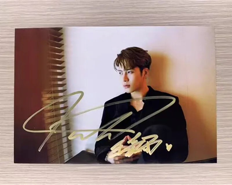 王嘉尔 Jackson Wang Autographed Signed Photo Collection, image 4