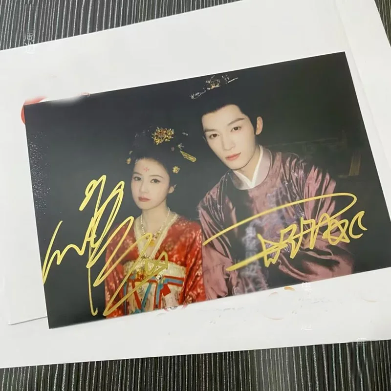 Unveil:Jadewind 唐宫奇案 Wang Xingyue Bai Lu Autographed Signed Photos, image 4