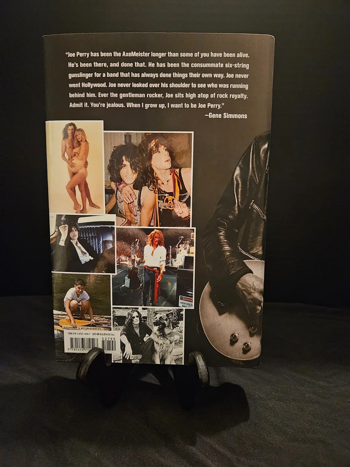 Joe Perry Signed/Autographed Copy Rocks My Life In & Out of Aersomith BAS COA, image 4