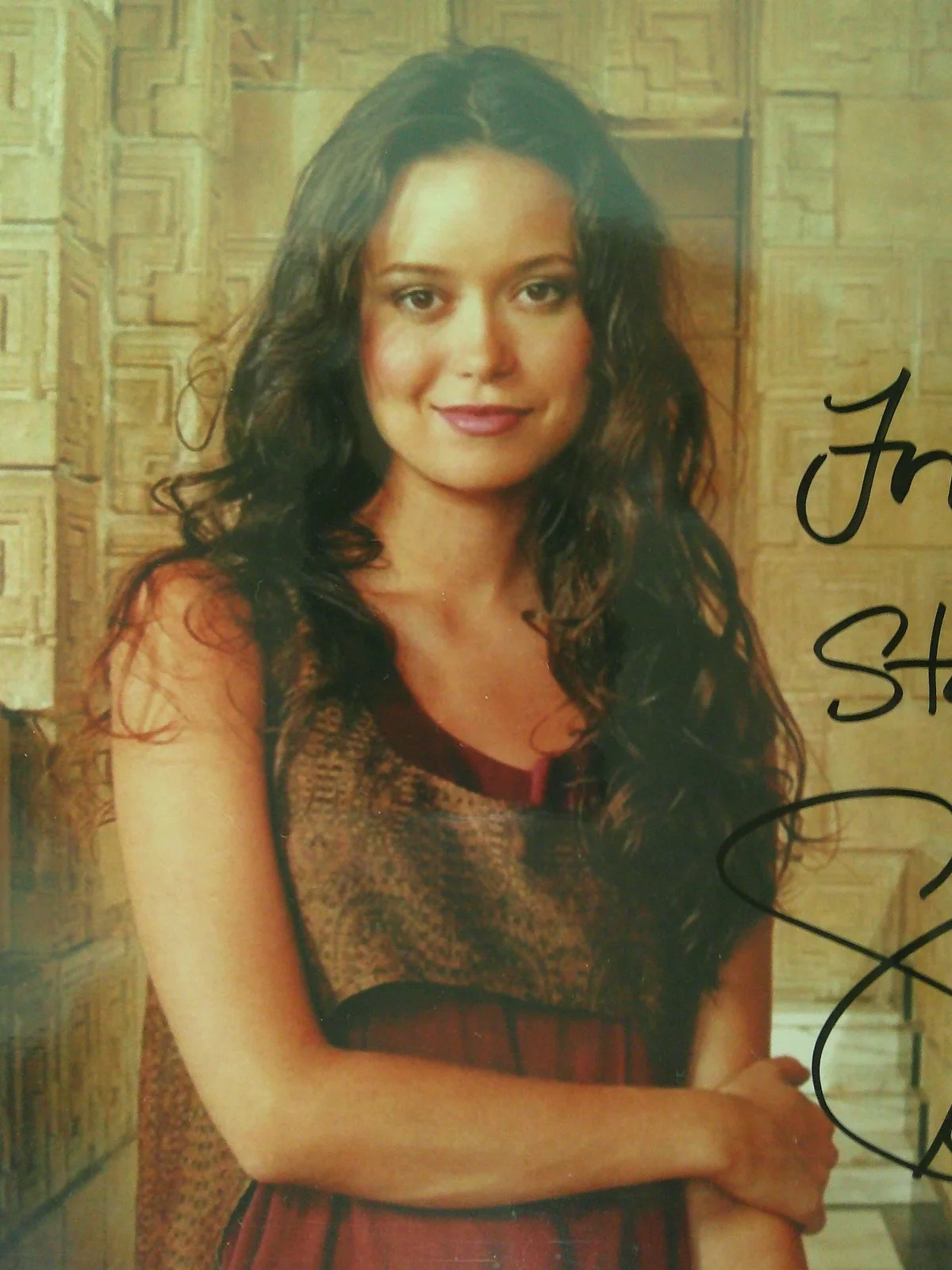 Summer Glau Authentic Autograph Signed and Inscribed Firefly 8x10 Photo, image 3