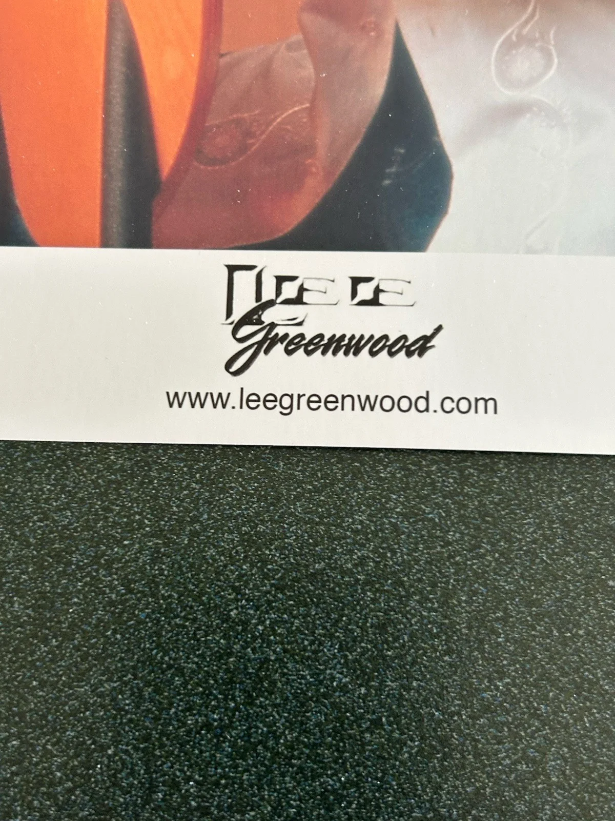 Lee Greenwood — LEE GREENWOOD hand-signed COLOR CLOSEUP 8x10, image 2