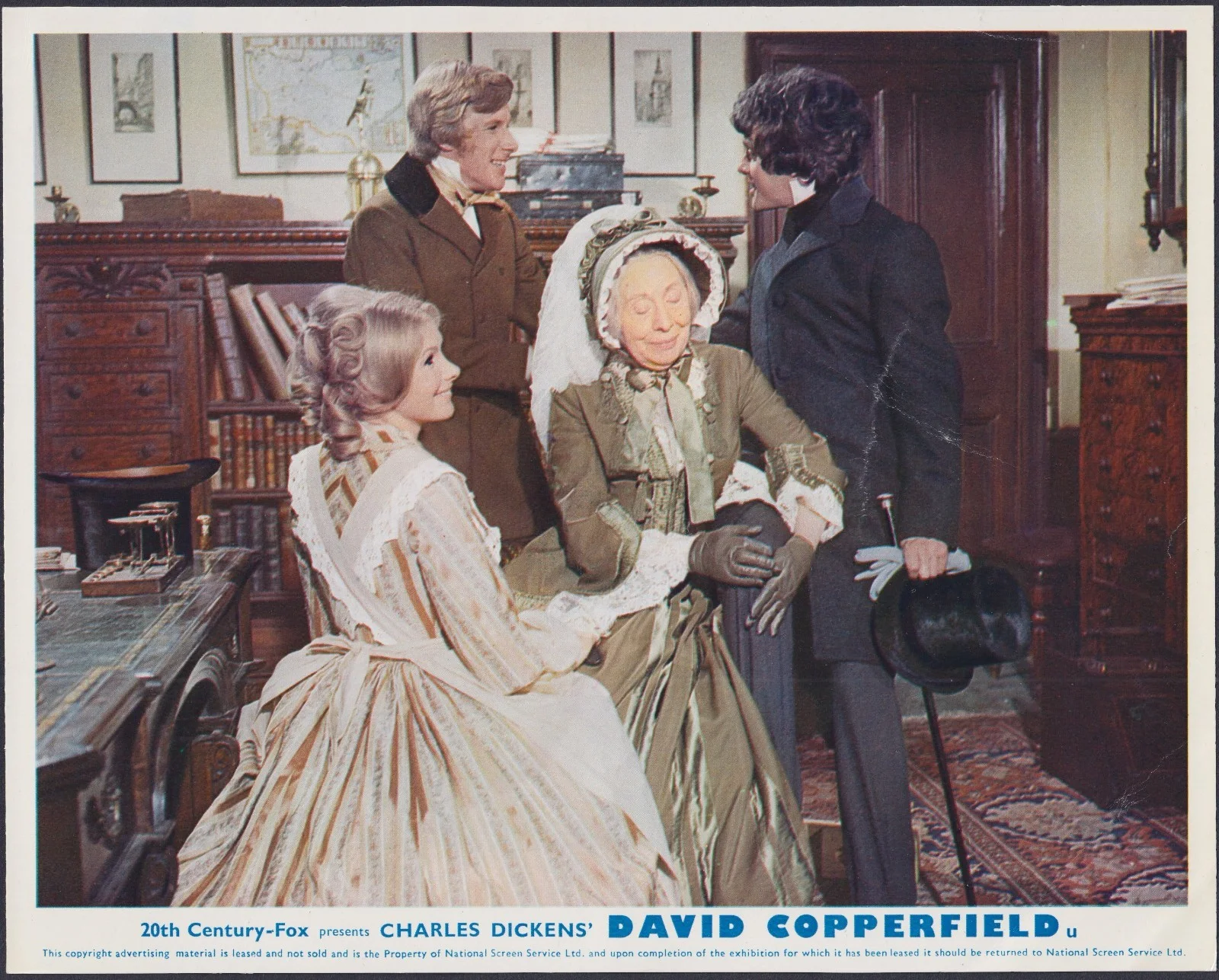 David Copperfield 8x ORIGINAL UK FOH Lobby Cards Edith Evans Ron Moody 1969, изображение 2