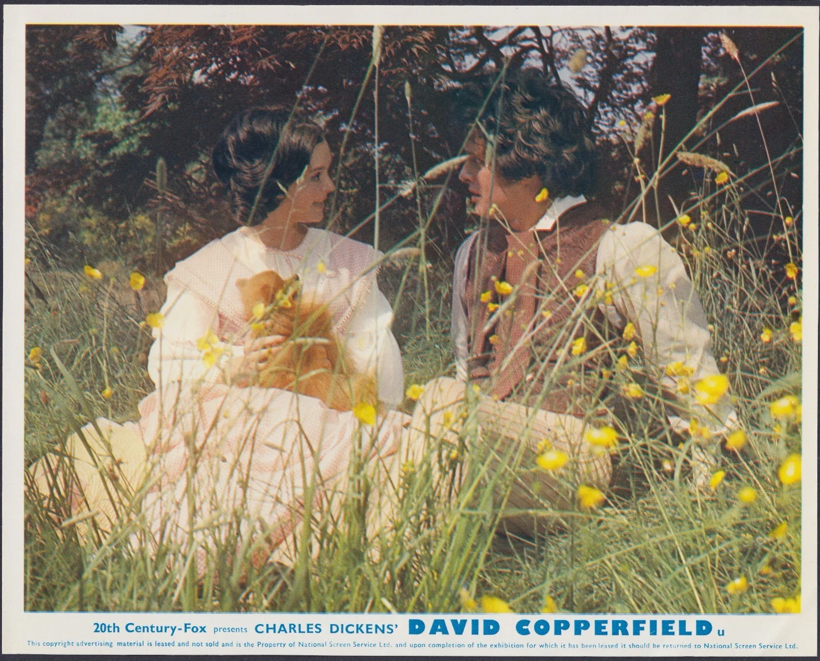 David Copperfield 8x ORIGINAL UK FOH Lobby Cards Edith Evans Ron Moody 1969, изображение 3