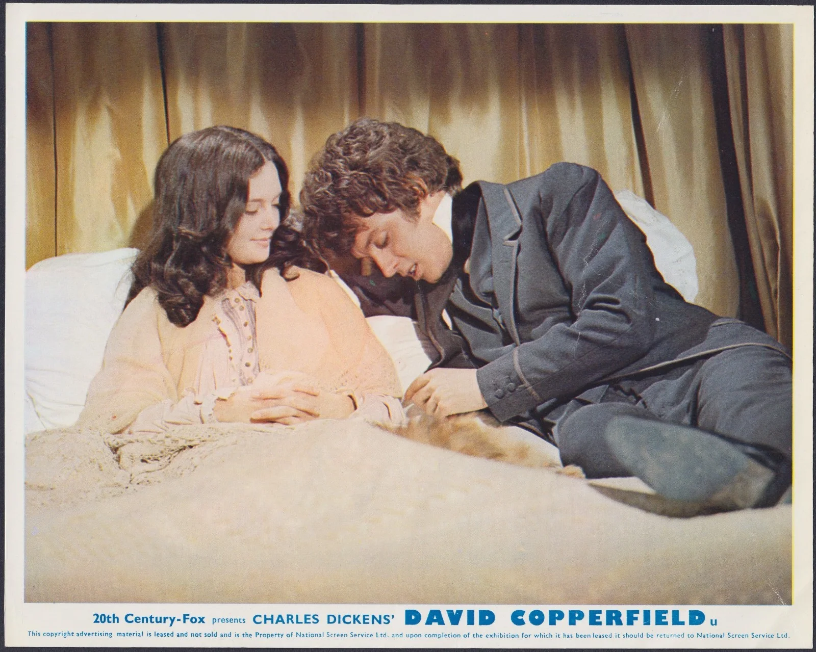 David Copperfield 8x ORIGINAL UK FOH Lobby Cards Edith Evans Ron Moody 1969, изображение 4