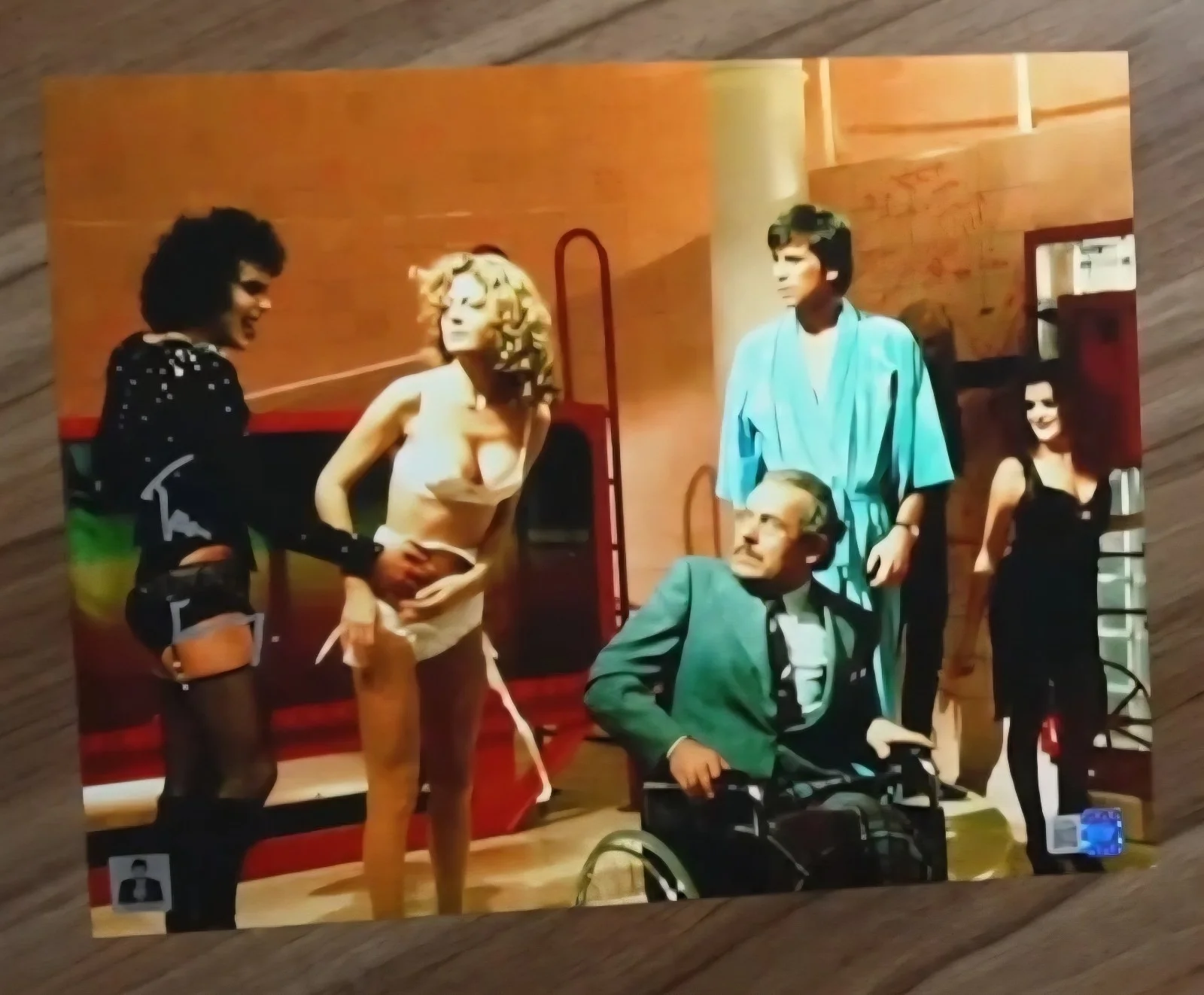 Tim curry — TIM CURRY Signed AUTO 11x14 PHOTO The Rocky Horror Picture Show OCCM & CURRY COA