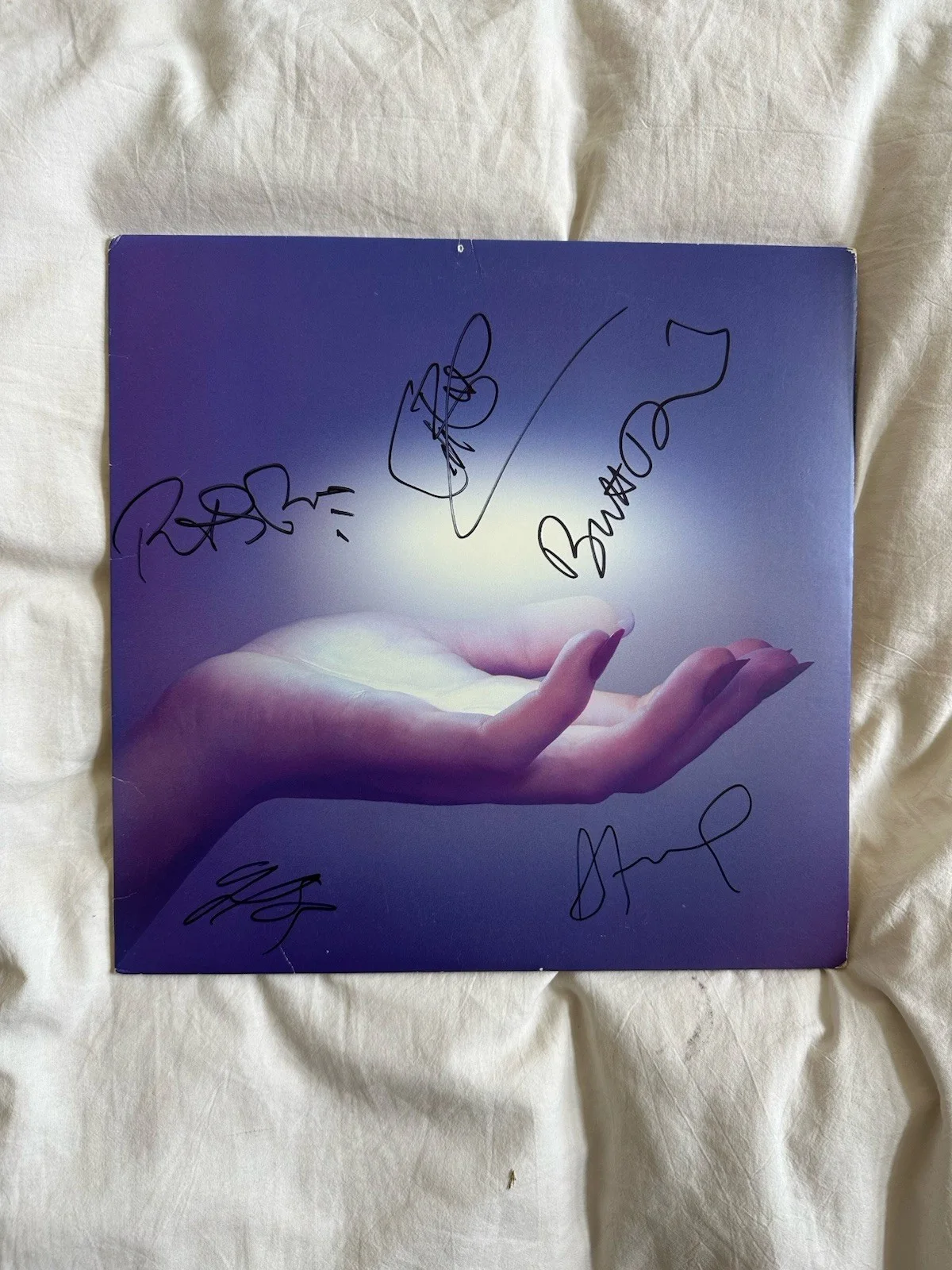 They Want My Soul Original Clear Vinyl Record Signed Cover Music Industry, изображение 4