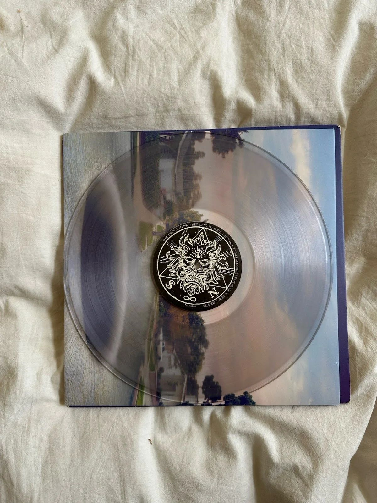 They Want My Soul Original Clear Vinyl Record Signed Cover Music Industry, изображение 5