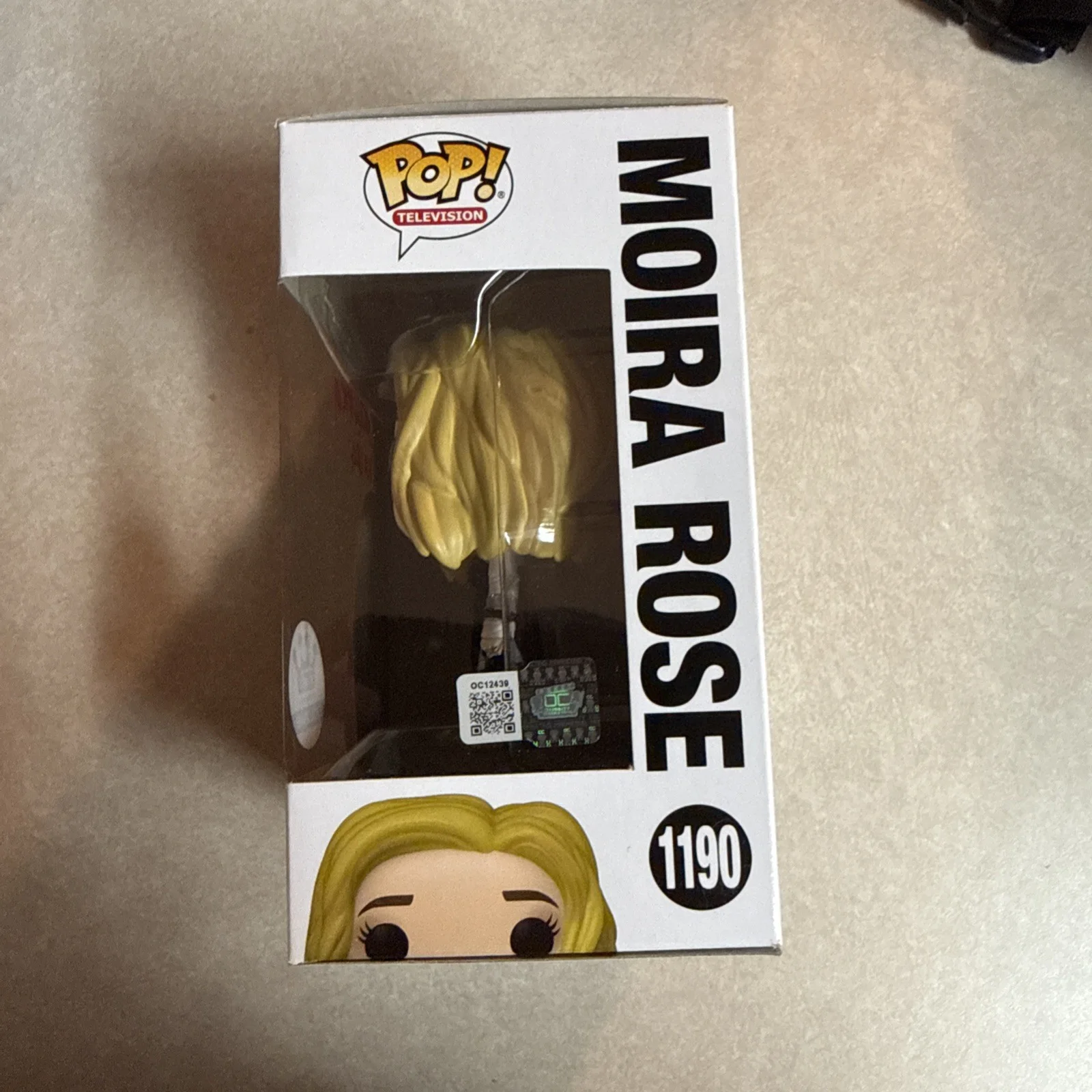 Catherine O’Hara — Funko Pop Schitt's Creek Moira Rose 1190 SIGNED Catherine O’Hara JSA Hardstsack, image 3