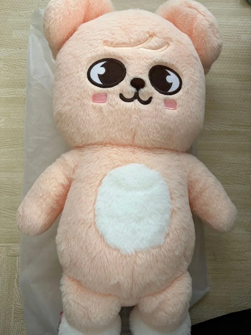 Seungmin Stray Kids SKZOO Puppym Plush Doll Teddy Bear Ver. W/ Passport 60cm, изображение 2