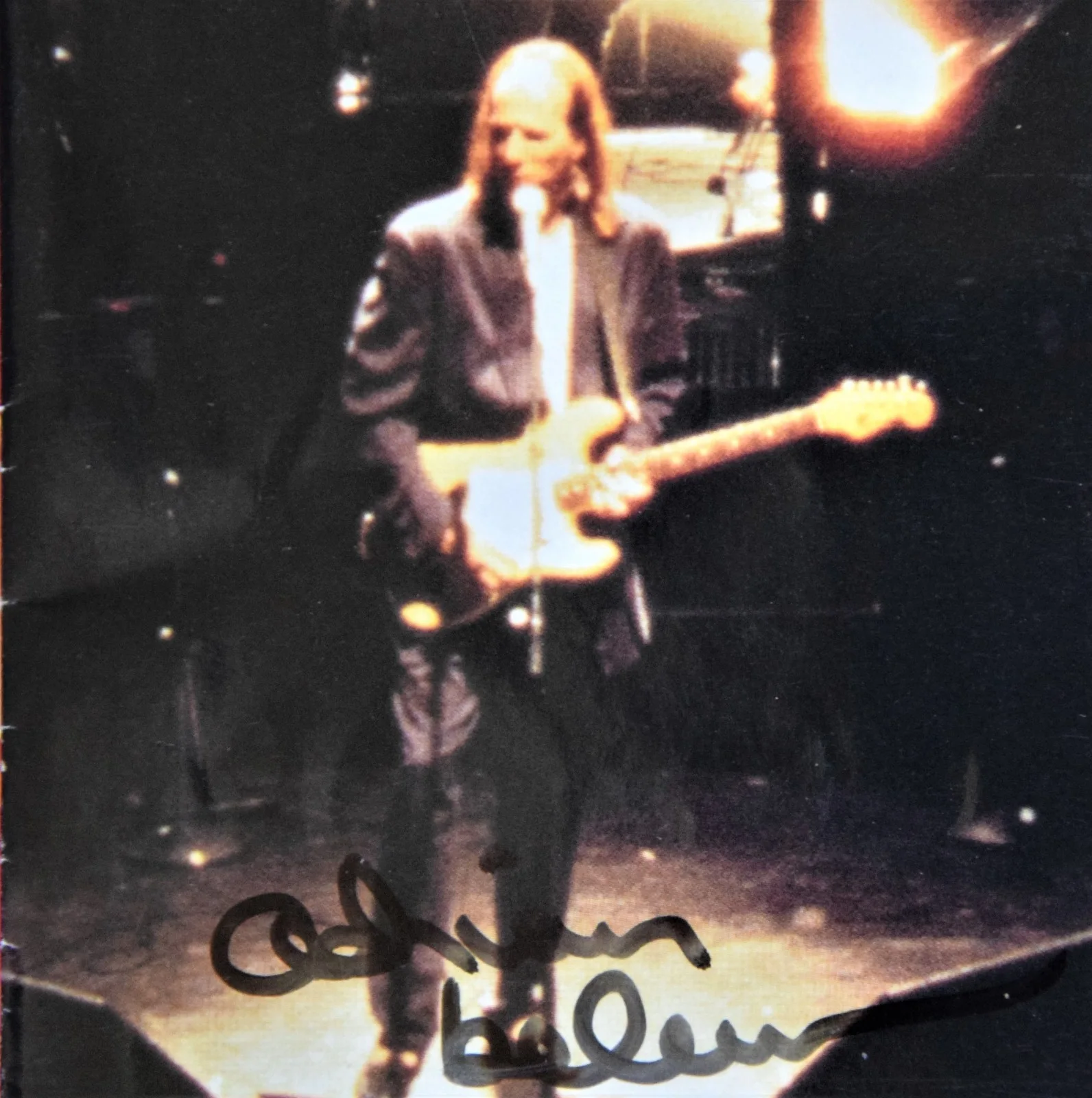 One of a Kind Autographed CD Cover and Ticket - Adrian Steve Belew Kilgore's Cin, изображение 4