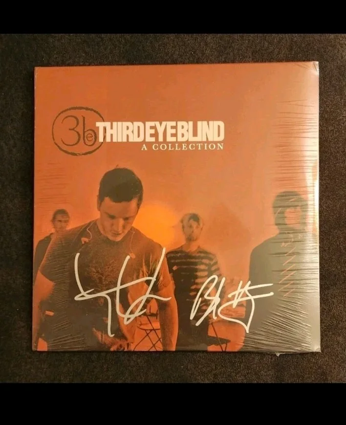 ‘Third Eye Blind’ Signed ‘A Collection’ Vinyl Album Stephan Jenkins +1 Brad JSA, image 5