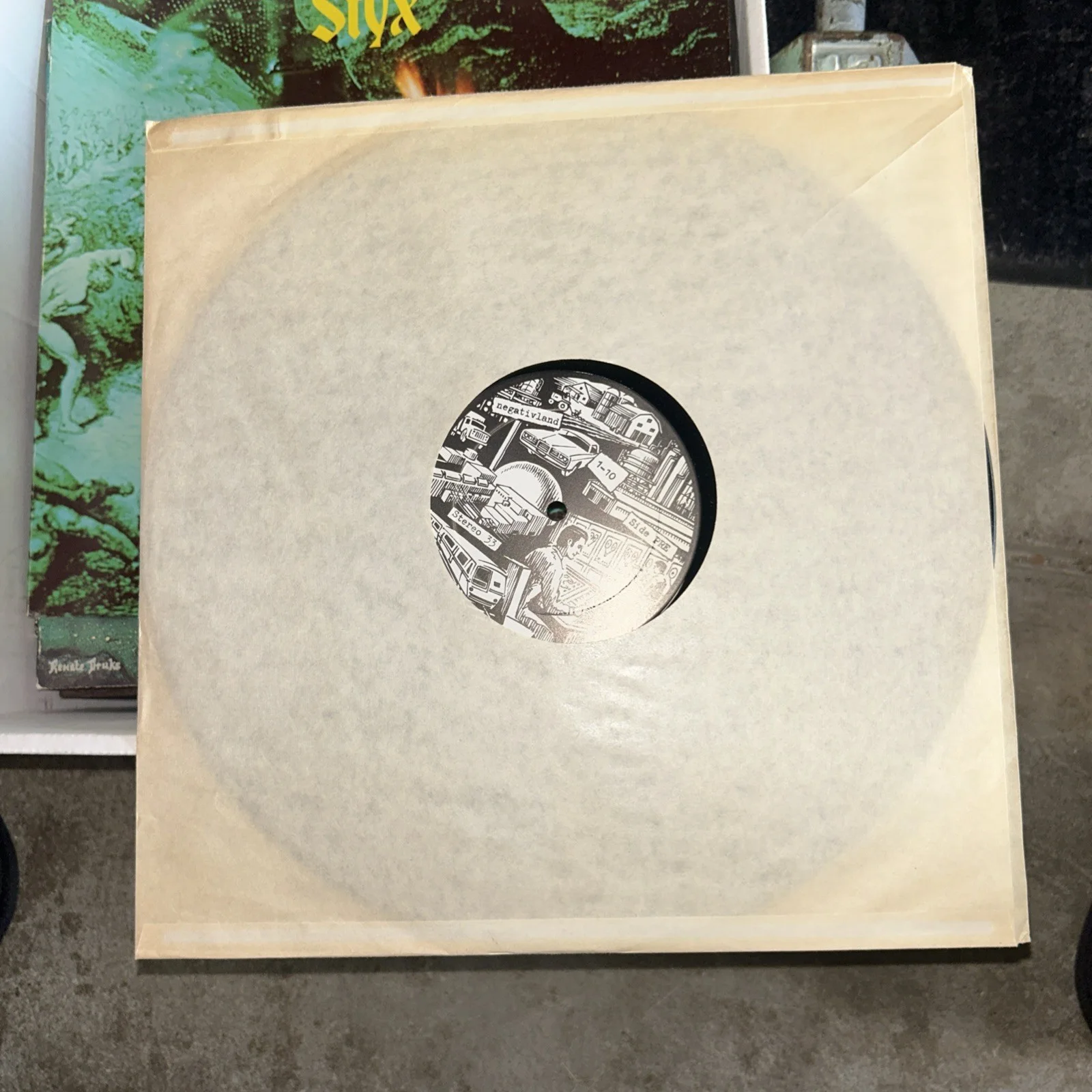 Negativland Debut Album Signed Record Original Vinyl LP Autographed, изображение 3