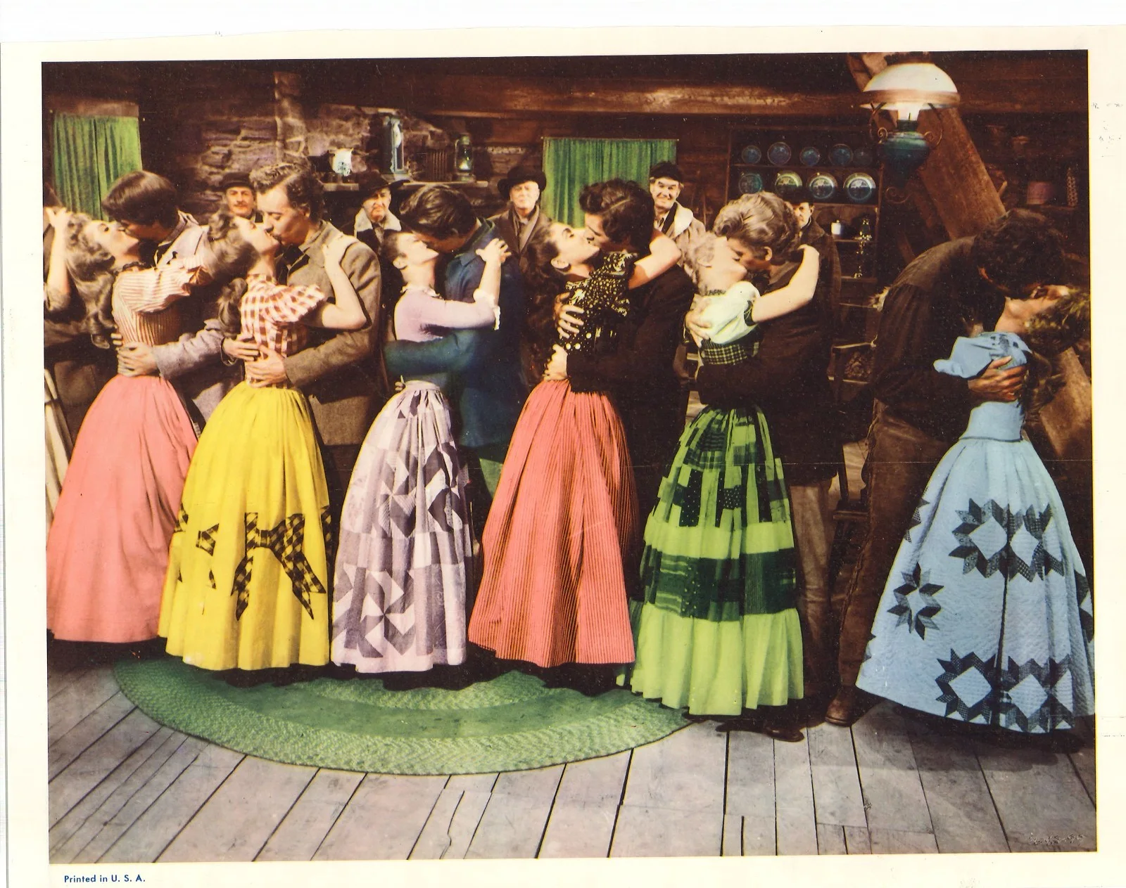 Seven Brides for Seven Brothers 7x ORIGINAL US Lobby Cards Jane Powell RR, изображение 5