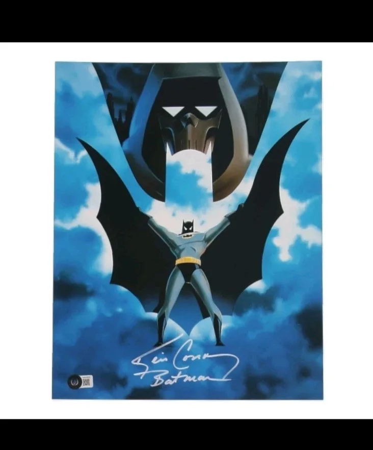 Kevin Conroy Signed Batman 11x14 Photo Beckett Cert Mask Of The Phantasm. BTAS, изображение 2