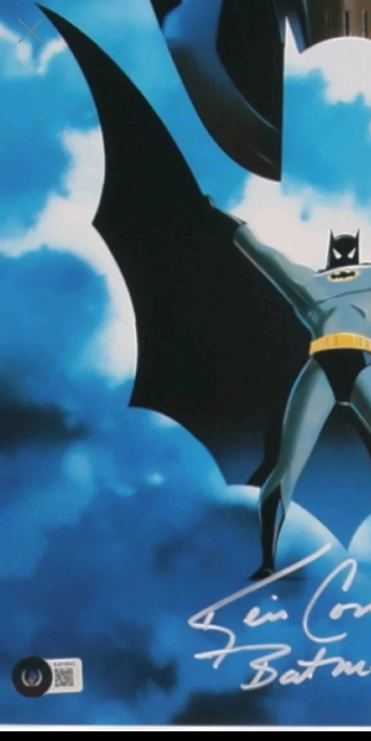 Kevin Conroy Signed Batman 11x14 Photo Beckett Cert Mask Of The Phantasm. BTAS, изображение 5
