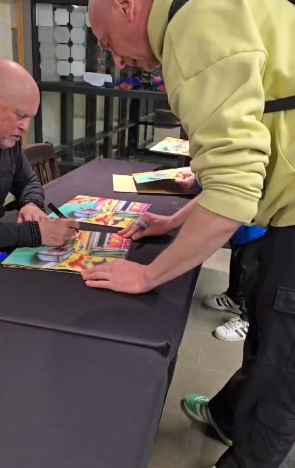 Mike Score signed A Flock of Seagulls signed vinyl record with Exact Proof!, изображение 2