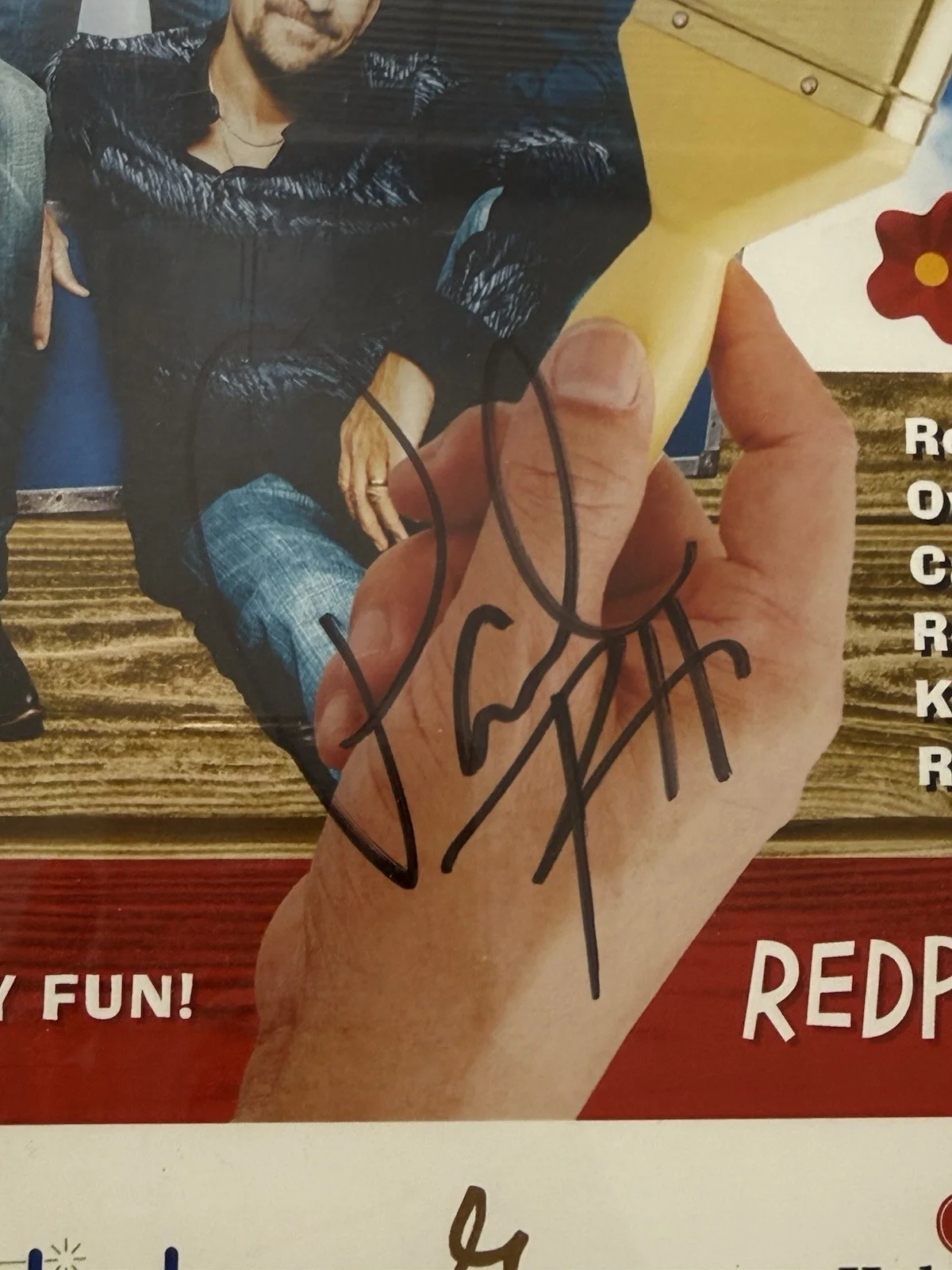 Signed 2013 Red Poppy Festival Poster - Restless Heart, image 4