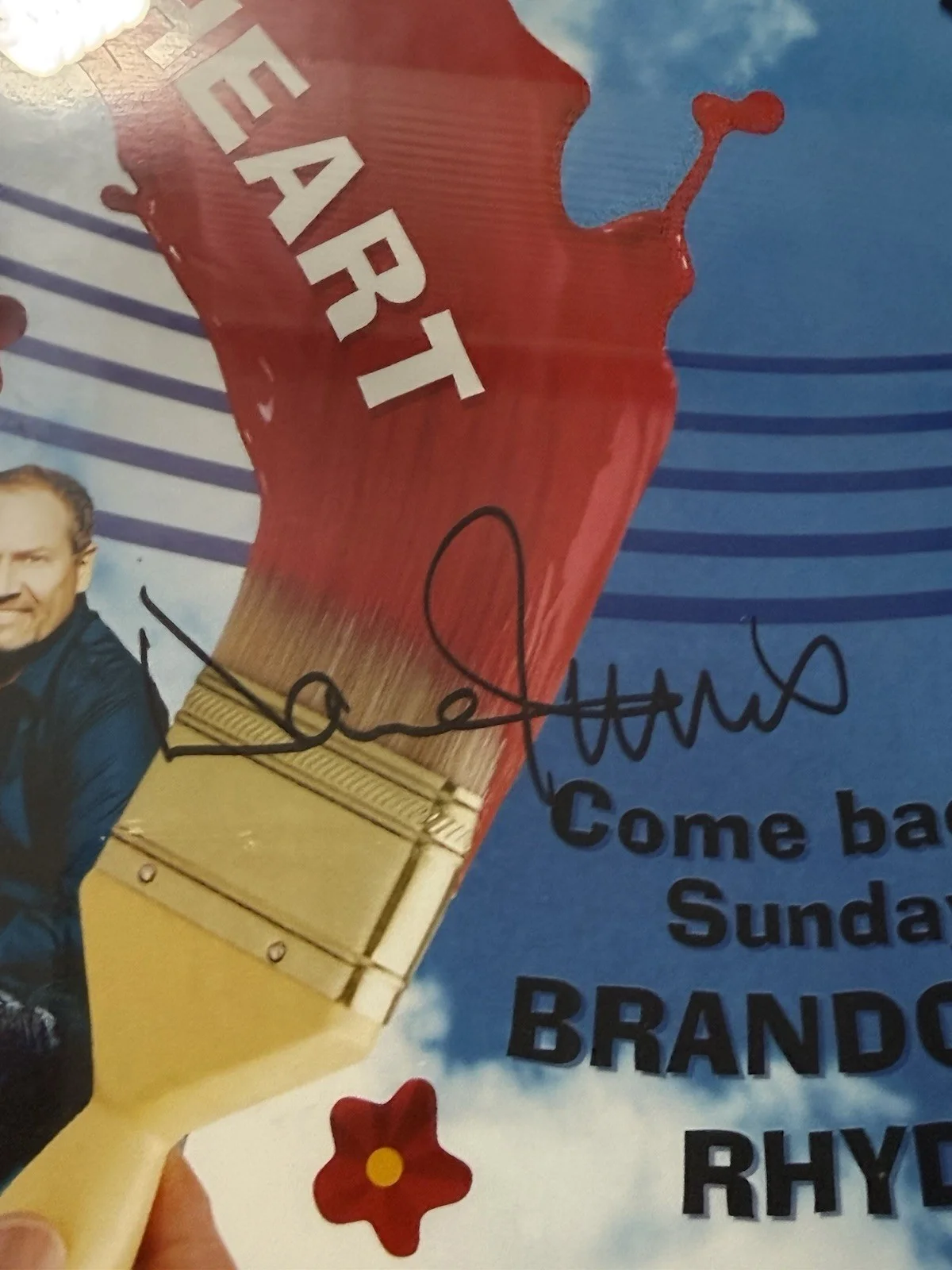 Signed 2013 Red Poppy Festival Poster - Restless Heart, image 5