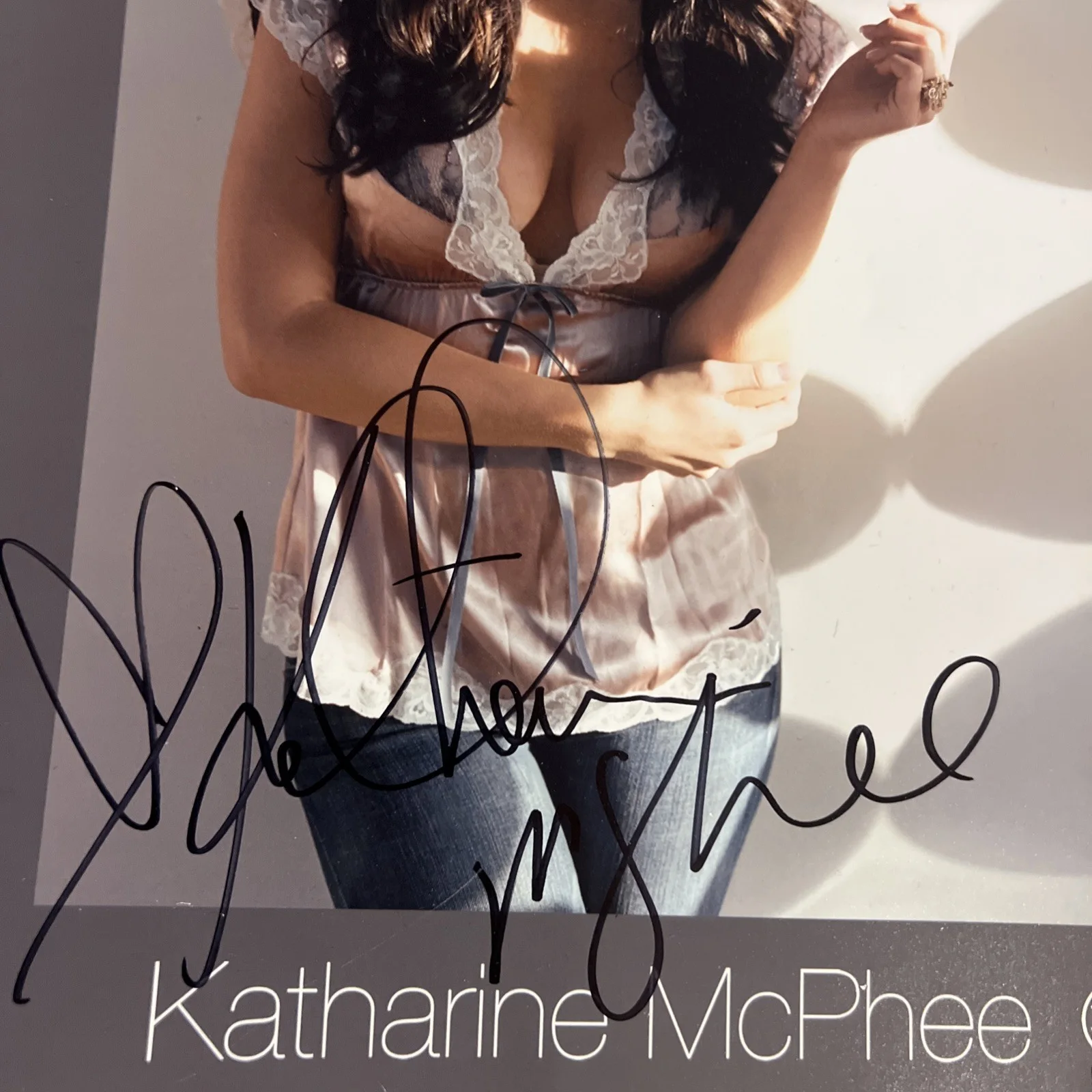 KATHERINE MCPHEE — Katharine McPhee (Actress & Singer) Signed Autographed 8x10 photo, изображение 3