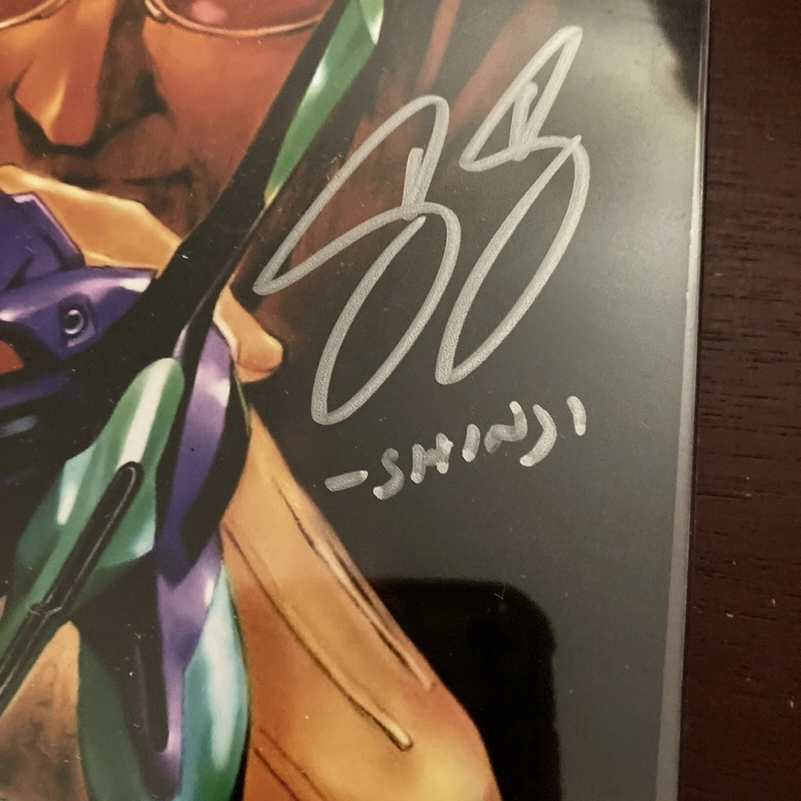 Spike Spencer — Evangelion Shinji Ikari Spike Spencer Signed Photo 8x10 Autograph Beckett COA, изображение 2
