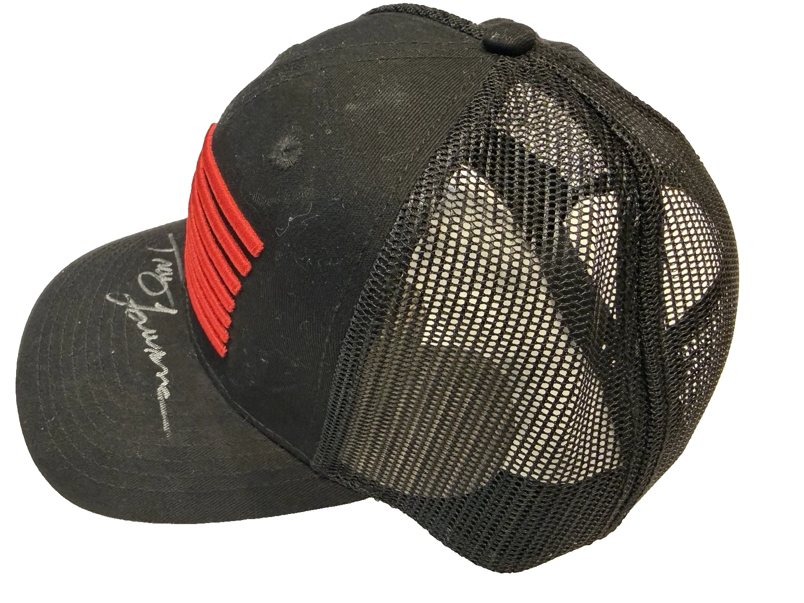 Tracy Lawrence Autographed/Signed Black Hat with TL American Flag - New, изображение 5