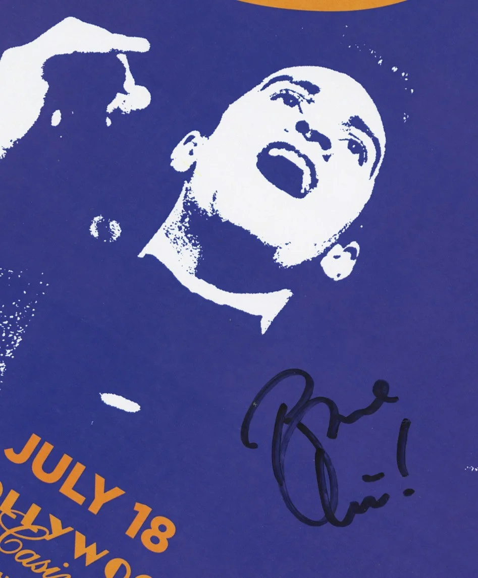 Brendon Urie Panic At The Disco signed, autographed concert poster, image 2