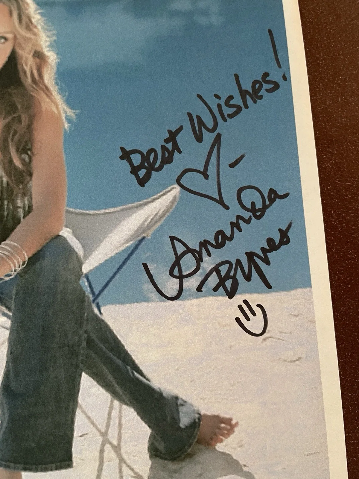 Amanda Bynes — Amanda Bynes Original Autograph 8.5x11 Picture Photo Signed, image 2