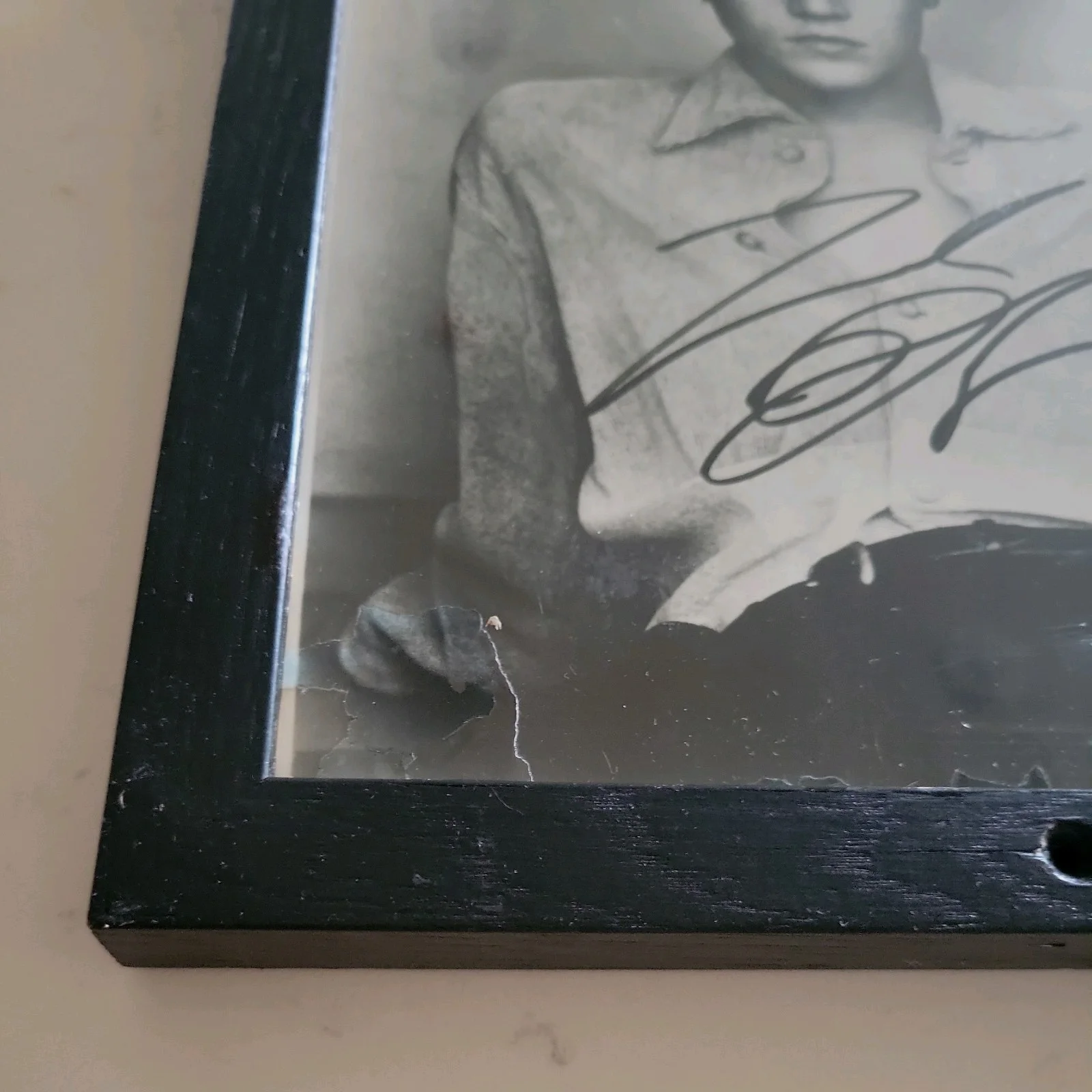 Leonardo Dicaprio — Vintage Authentic Leonardo DiCaprio Signed Autograph 1990’s Promo Photo Titanic, image 2