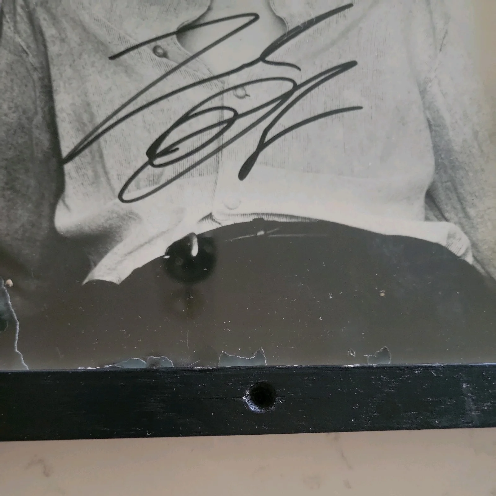Leonardo Dicaprio — Vintage Authentic Leonardo DiCaprio Signed Autograph 1990’s Promo Photo Titanic, image 3