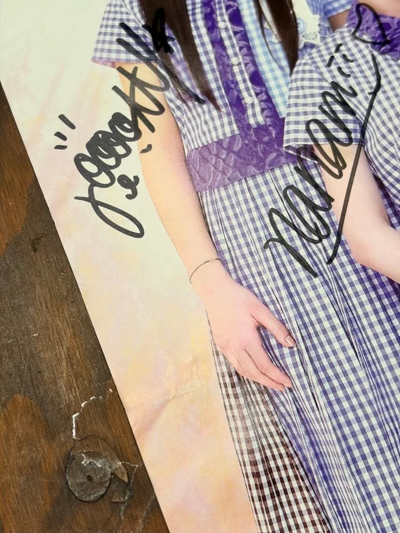 Rare Nogizaka46 Debut Signed Poster All Members Autograph Official Japan Limited, изображение 3