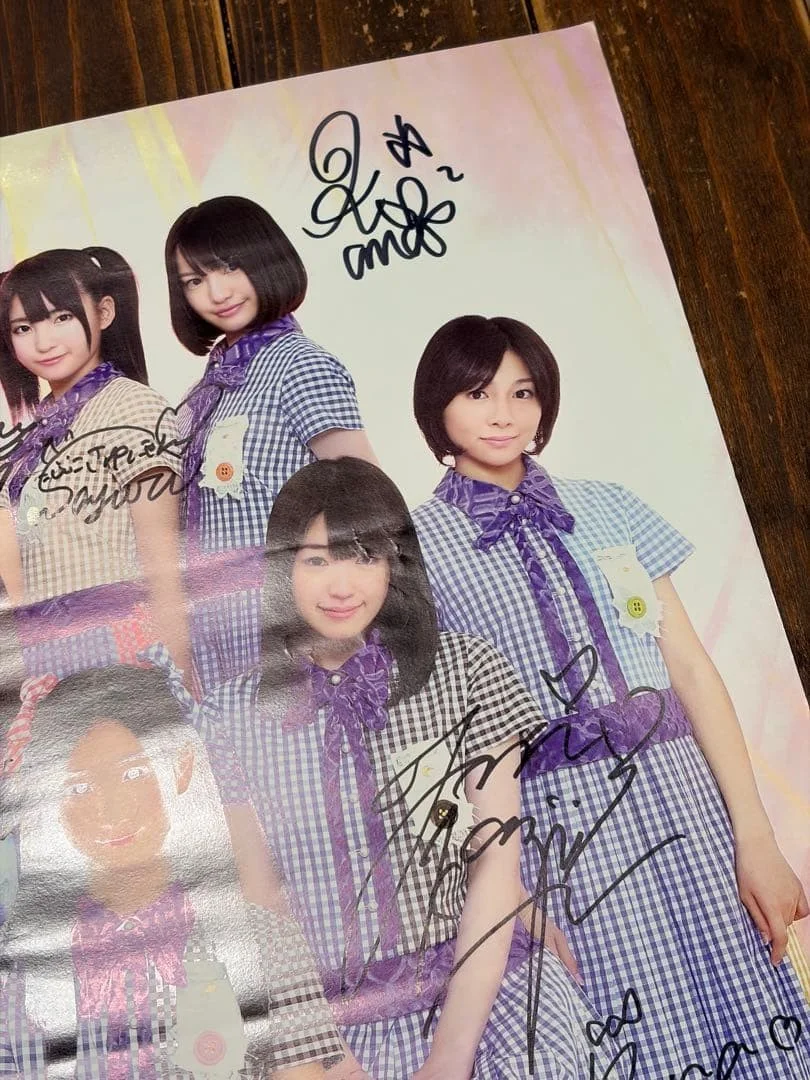Rare Nogizaka46 Debut Signed Poster All Members Autograph Official Japan Limited, изображение 4