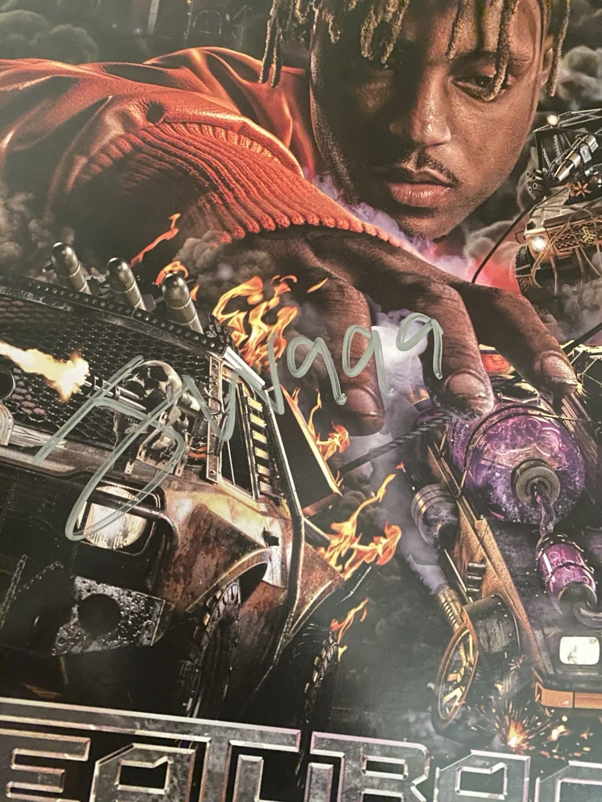 Juice WRLD Signed Autographed Death Race For Love Vinyl, изображение 5