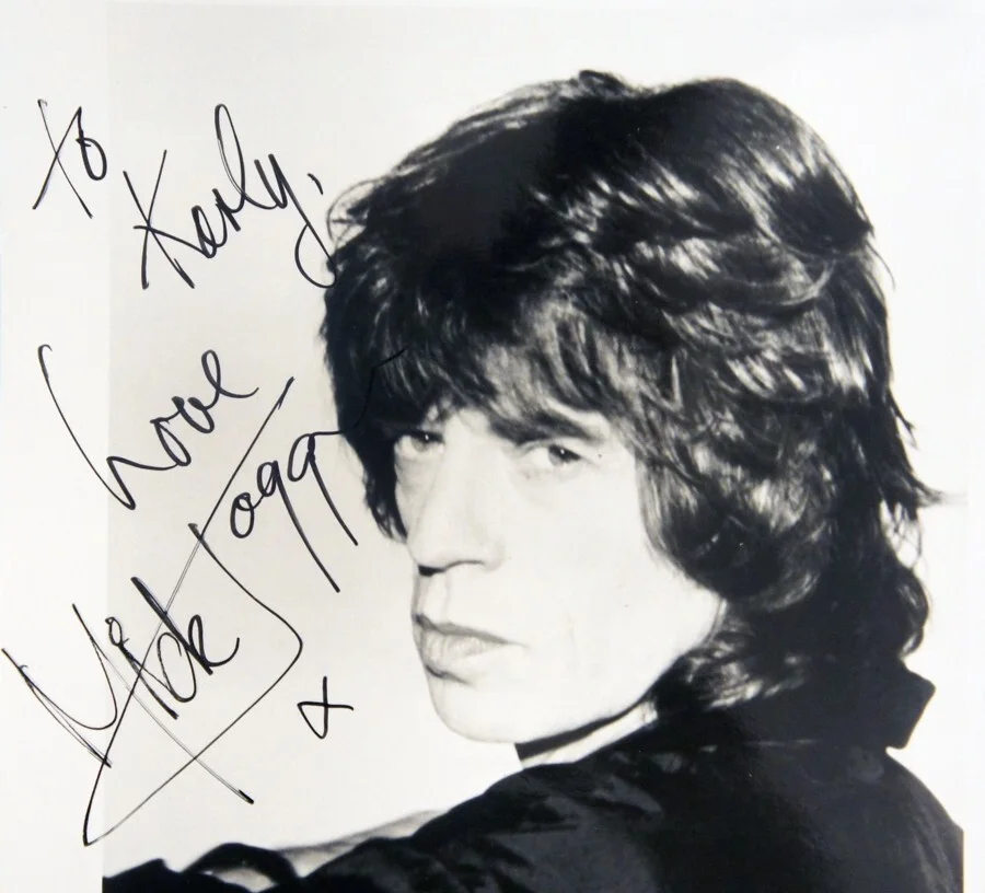 *JSA Letter Certified* - MICK JAGGER Signed Photo (Rolling Stones Richards Wood), изображение 4