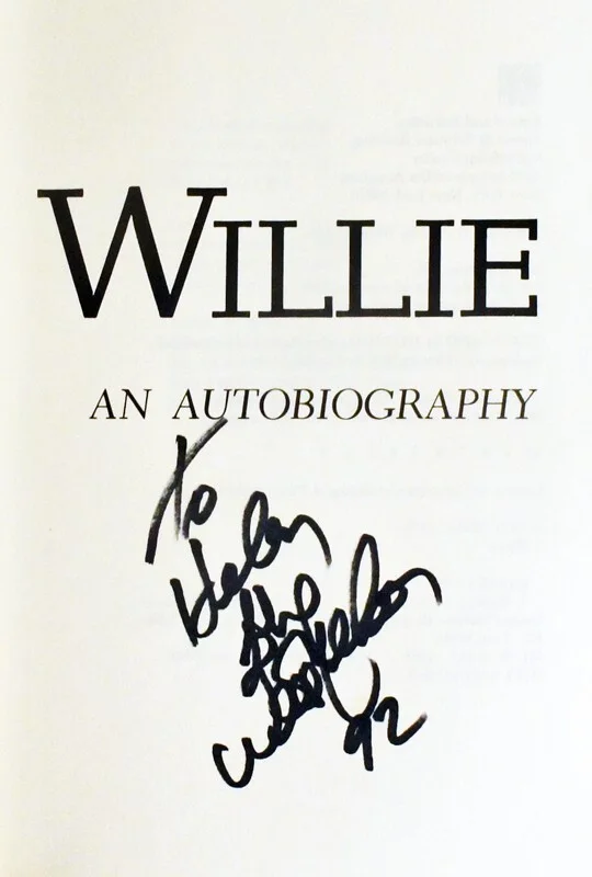 *JSA Certified* WILLIE NELSON SIGNED - Willie: An Autobiography 1st/1st!, image 3
