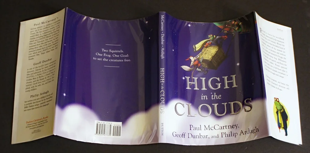 PAUL MCCARTNEY SIGNED & PSA CERTIFIED - High in the Clouds 1st Ed + Event Flyer!, image 2