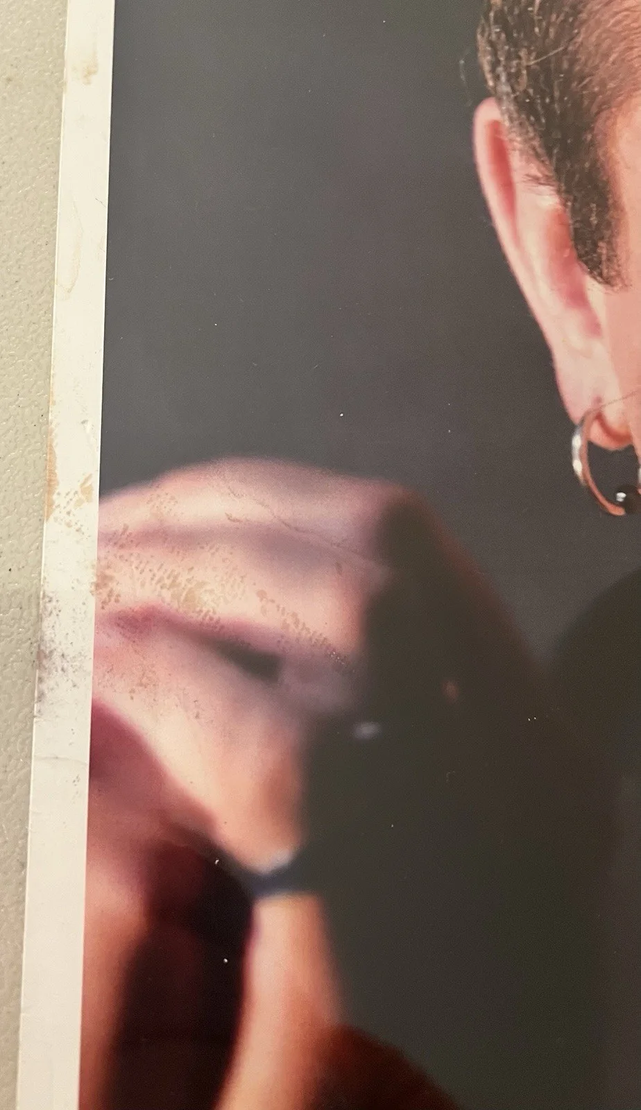 Clive Barker 8x10 Autograph Photo SEE PHOTOS Some Damage, изображение 3