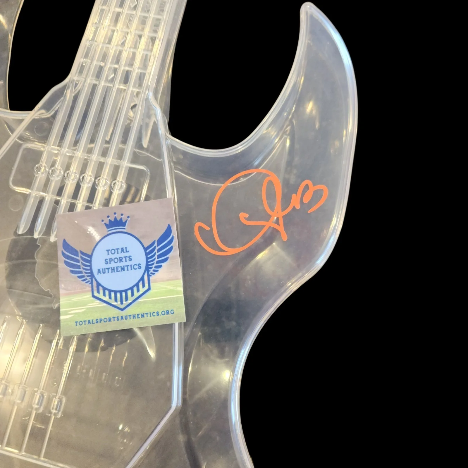 Signed! TAYLOR SWIFT 36" New Plastic "Air Guitar" Authentic Autograph w/ COA!, изображение 5