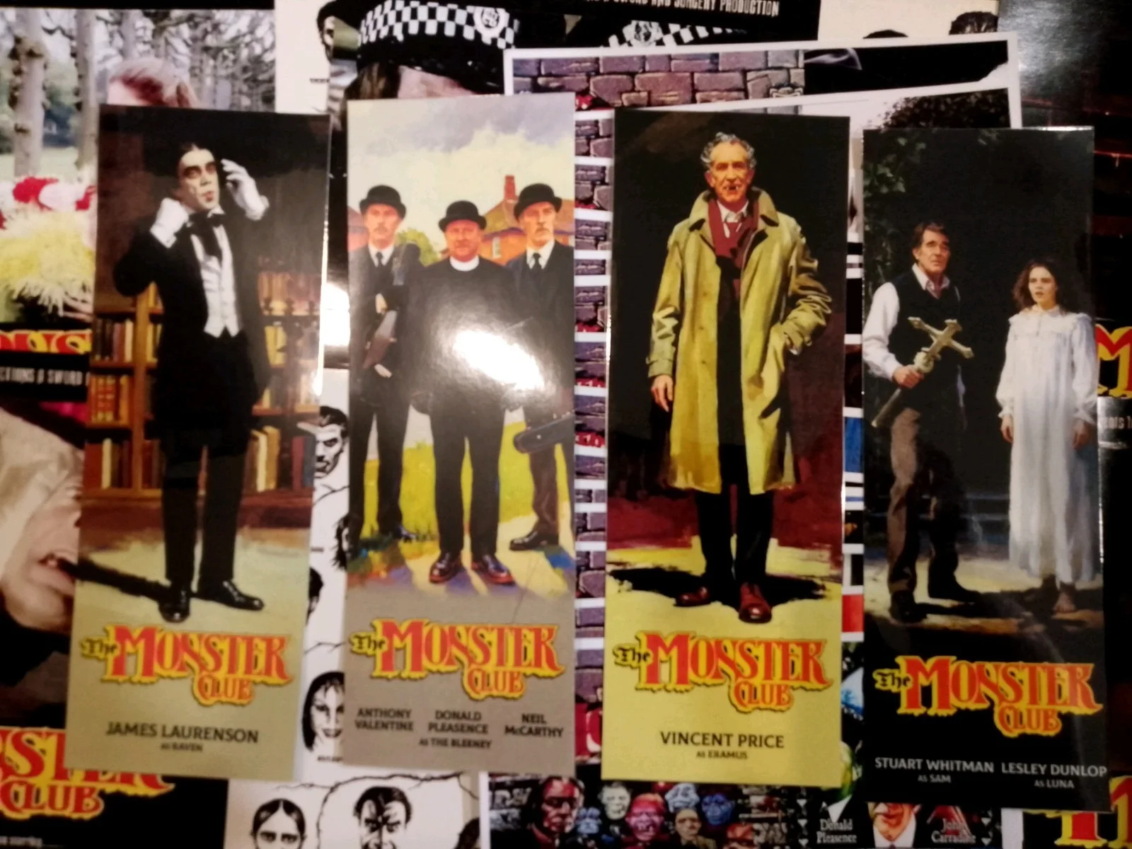 The Monster Club 1980. 22 Lobby Cards Glossy/Matt Finish & 7 Bookmarks 3x8ins., изображение 3