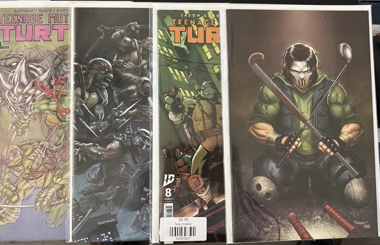 TMNT Casey Jones #1 Coa + #67 Unknown #1 Escorza #8 Fornes Variants IDW TMNT Lot, изображение 4