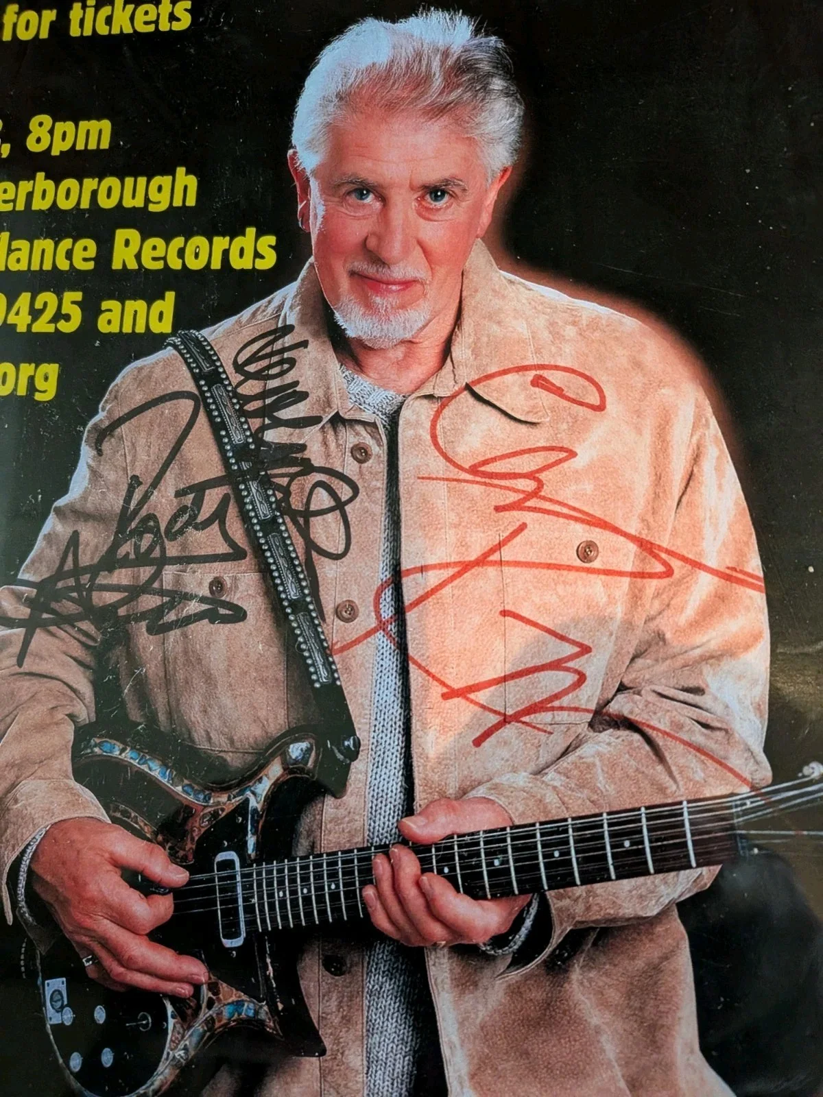 John Mayall & Band Autographed Poster, image 4