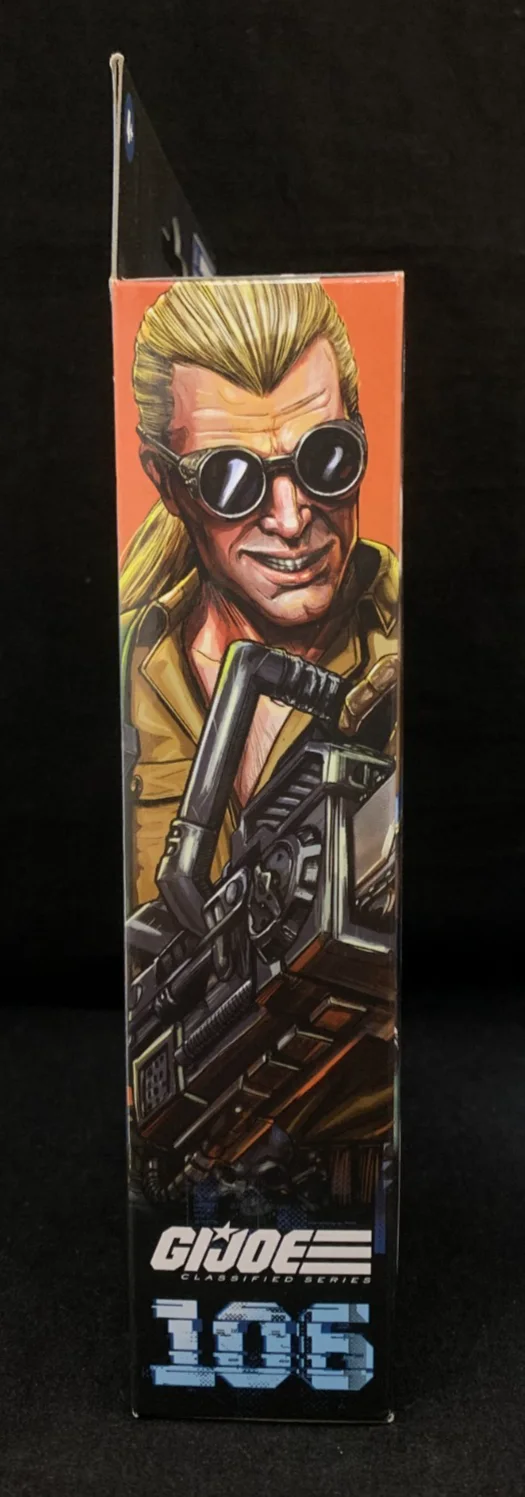 NEIL ROSS — Neil Ross Signed G.I. Joe Classified Series Cobra Dreadnok Buzzer Figure Hasbro, image 2
