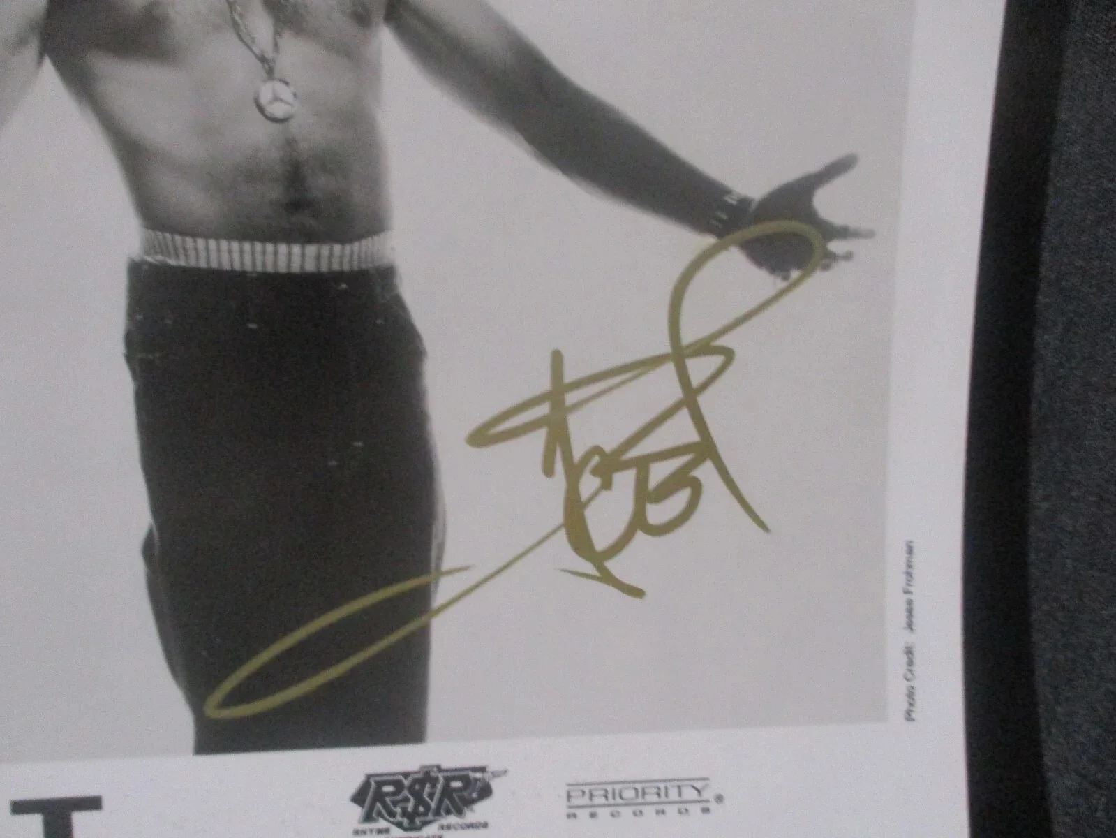 ICE-T AUTHENTIC SIGNED/AUTOGRAPHED PROMO 8X10 BODY COUNT--LAW & ORDER, изображение 3